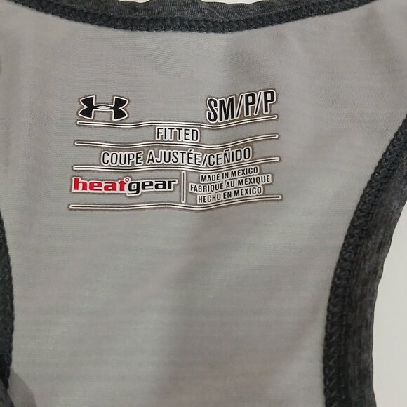 Nike Black Sport Shorts Medium and Under Armour Gray Tank Top Small. Bundle For - Picture 4 of 8